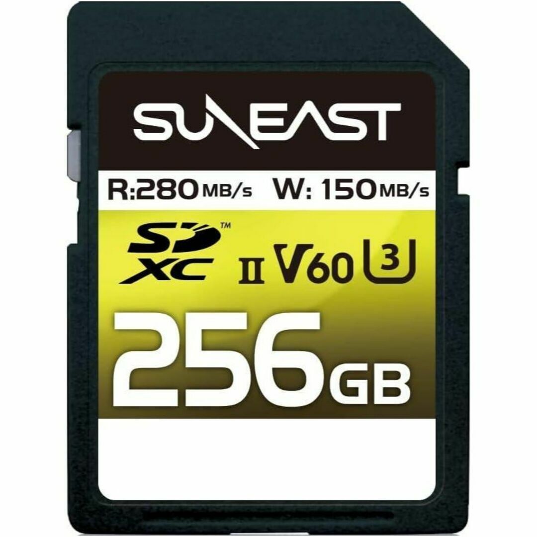 SUNEAST 256GB SDXCカード 最大280MB/s