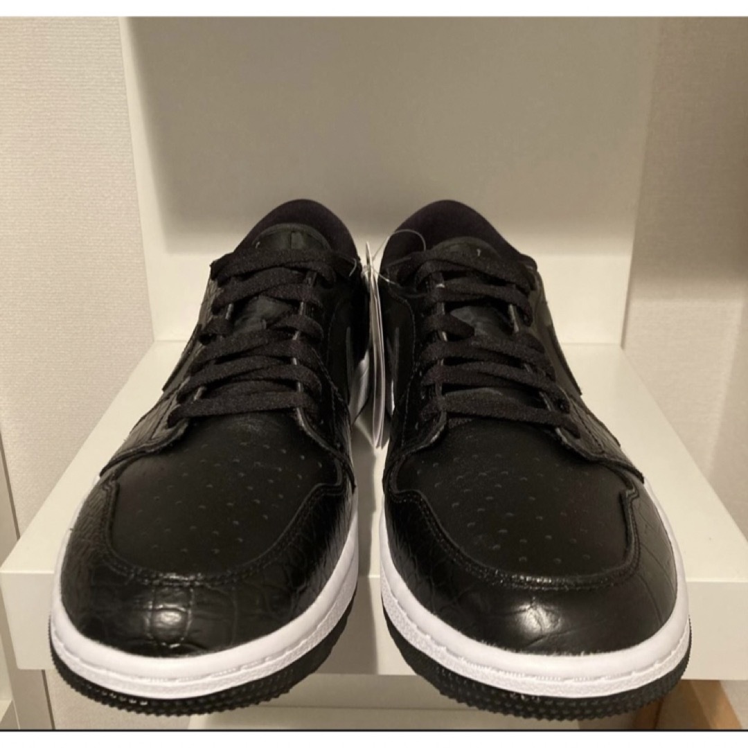 NIKE(ナイキ)のNike Air Jordan 1 Golf Black Crocodile 黒 メンズの靴/シューズ(スニーカー)の商品写真