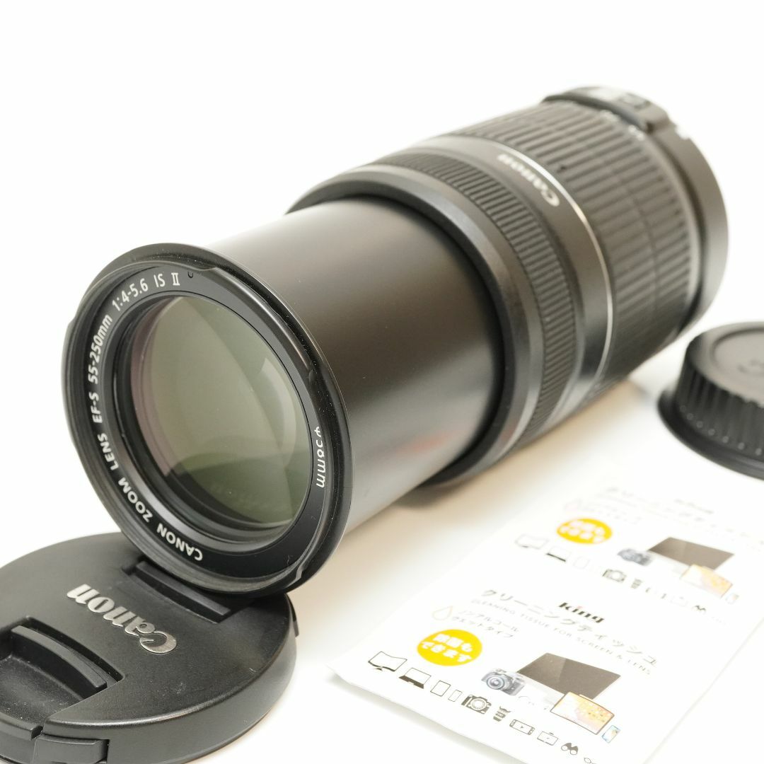 Canon 望遠 レンズ EF-S 55-250mm F4-5.6 IS II