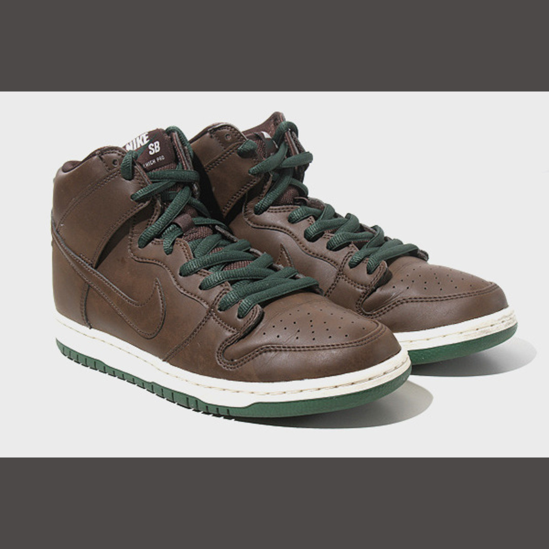 27cm NIKE SB ナイキ DUNK HIGH Baroque Brown