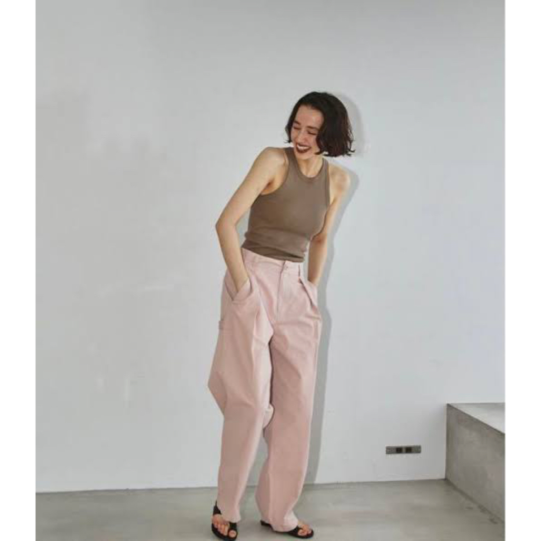 TODAYFUL(トゥデイフル)のTodayful cotton painter pants 36 レディースのパンツ(ワークパンツ/カーゴパンツ)の商品写真