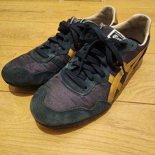 オニツカタイガー(Onitsuka Tiger)の【Onitsuka Tiger】SERRANO 28.0cm ネイビー/ゴールド(スニーカー)