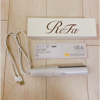 リファ(ReFa)のリファビューテック フィンガーアイロン♦︎ホワイト(ヘアアイロン)