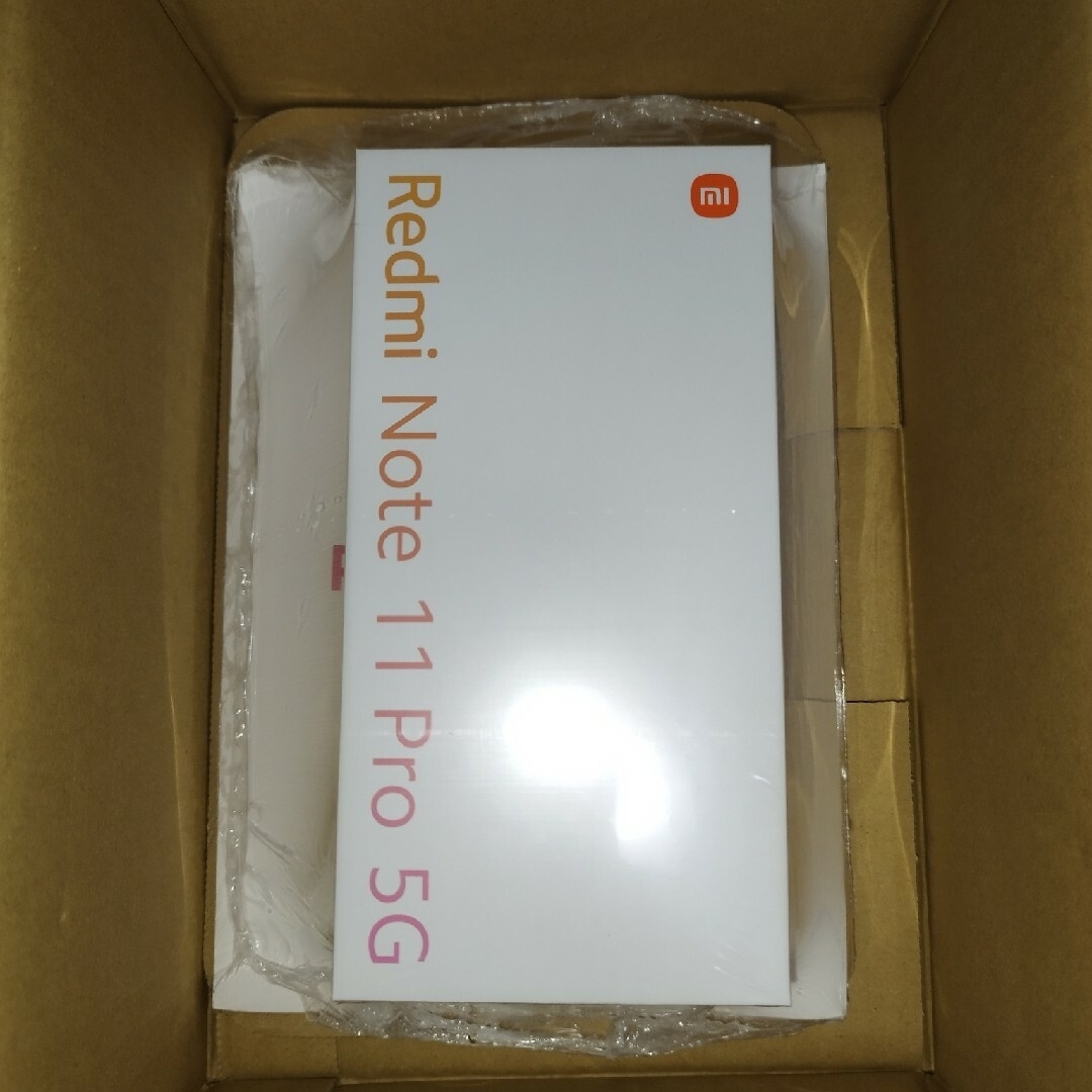 人気急上昇のタイムセール Redmi Note 11 Pro 5G ホワイト 版 新品未開封 スマホ/家電/カメラ 
