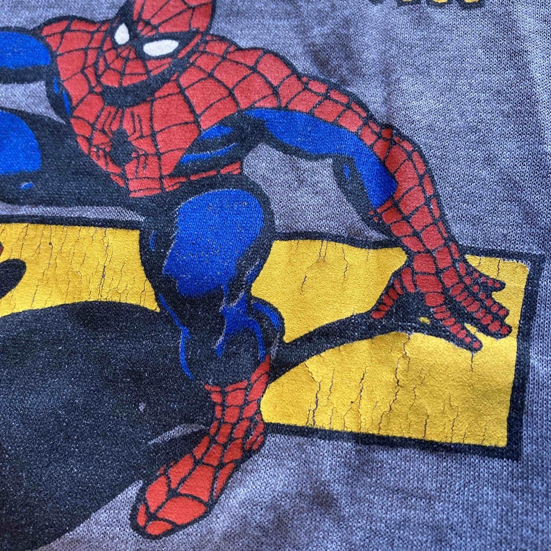 レア!80s USA製 Top Half スパイダーマンTシャツ ビンテージ古着の