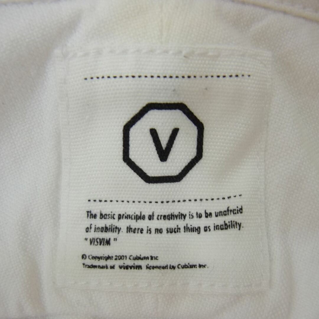 VISVIM ビズビム サイドチマヨ コットン 日本製 ボタンダウン 半袖 BD シャツ ホワイト系 S 3