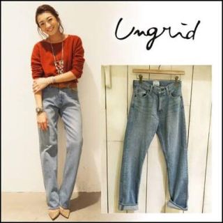 アングリッド(Ungrid)の【ungrid】ハイブリーチボーイズデニム(デニム/ジーンズ)