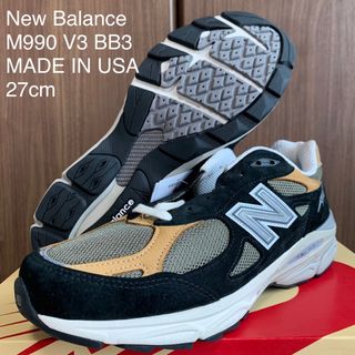 ニューバランス　new balance M990 KH3 V3 24cm USA