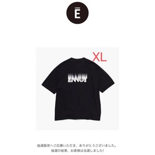 ワンエルディーケーセレクト(1LDK SELECT)のENNOY ELECTRIC LOGO GRADATION BLACK XL(Tシャツ/カットソー(半袖/袖なし))