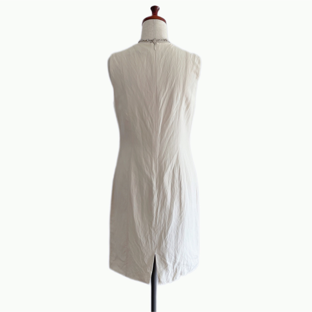 MARELLA マレーラ シルクリネンワンピース 大きいサイズ 42 XL