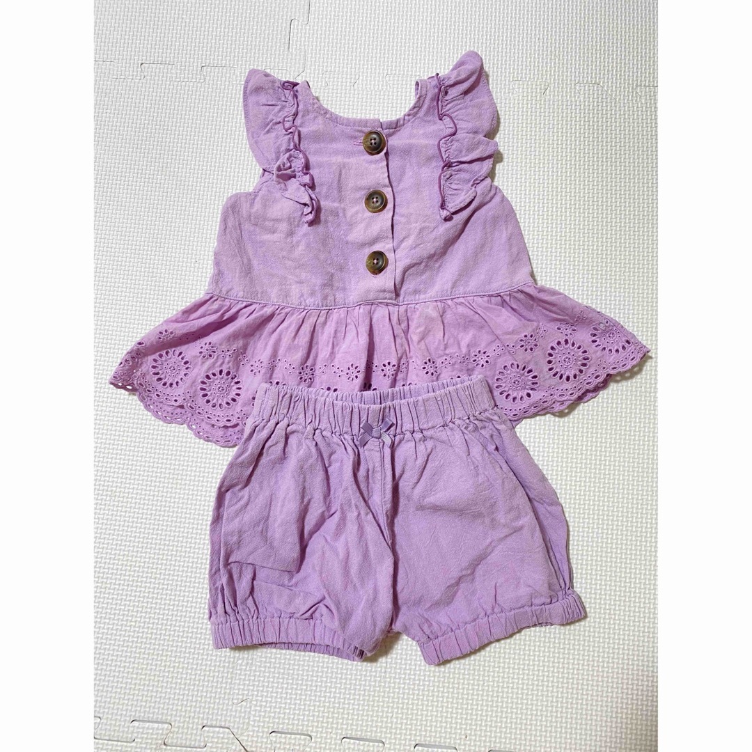 petit main(プティマイン)のセットアップ　アカチャン本舗　90サイズ キッズ/ベビー/マタニティのキッズ服女の子用(90cm~)(Tシャツ/カットソー)の商品写真