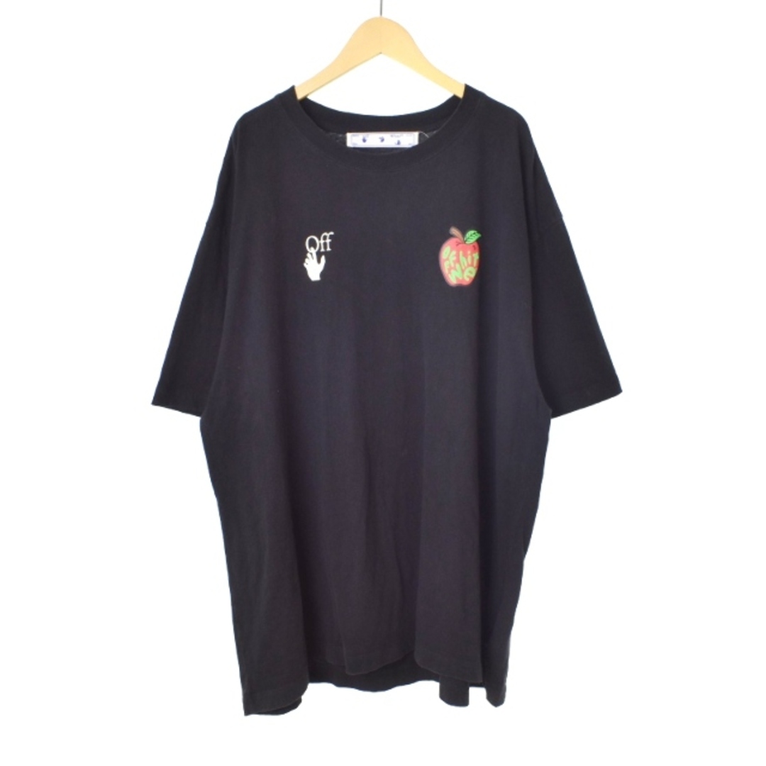 オフホワイト Tシャツ apple