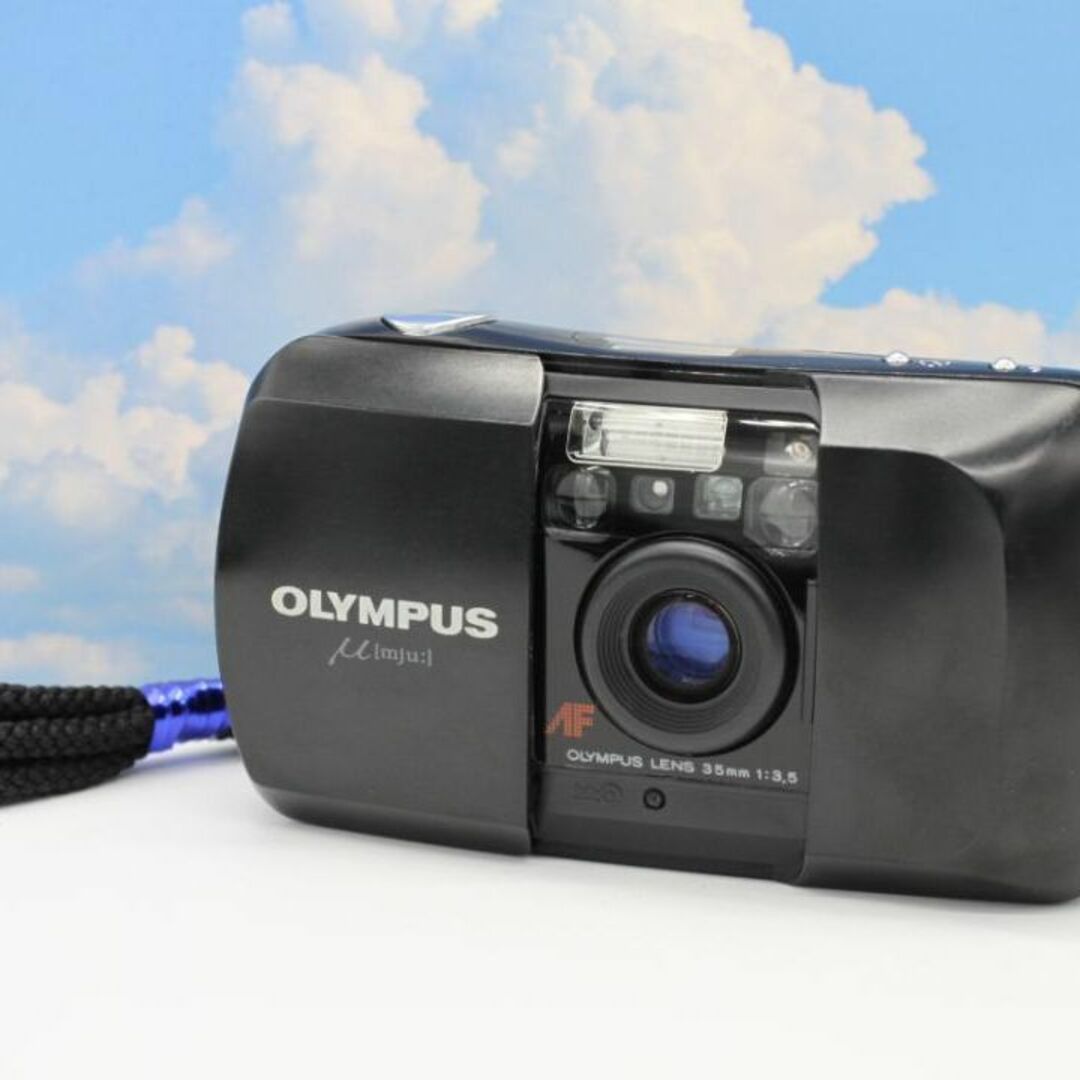 【完動品】OLYMPUS μ [mju:] 初代 コンパクトフィルムカメラ