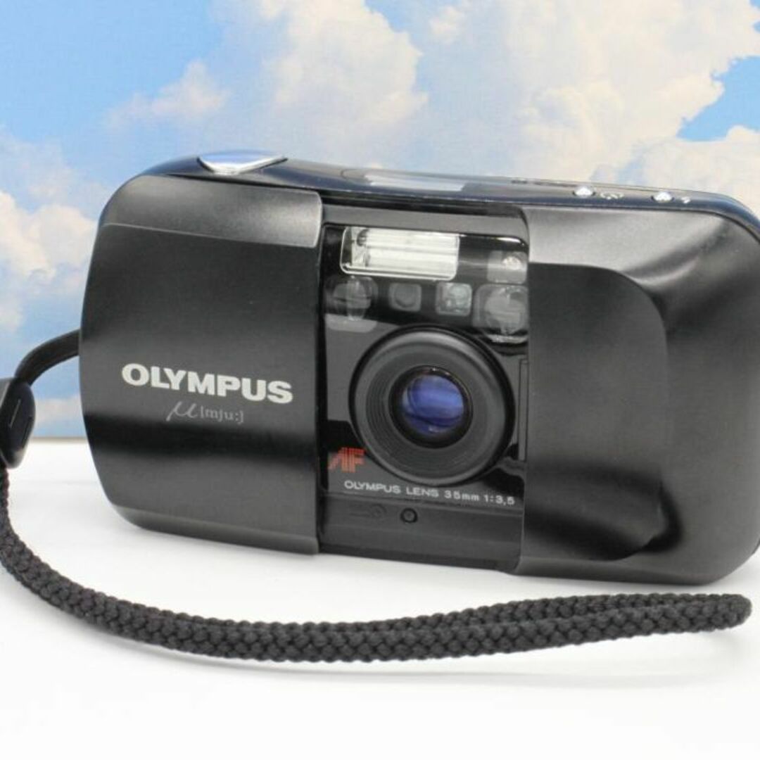 OLYMPUS μ-1 初代 フィルムカメラ 動作確認済み