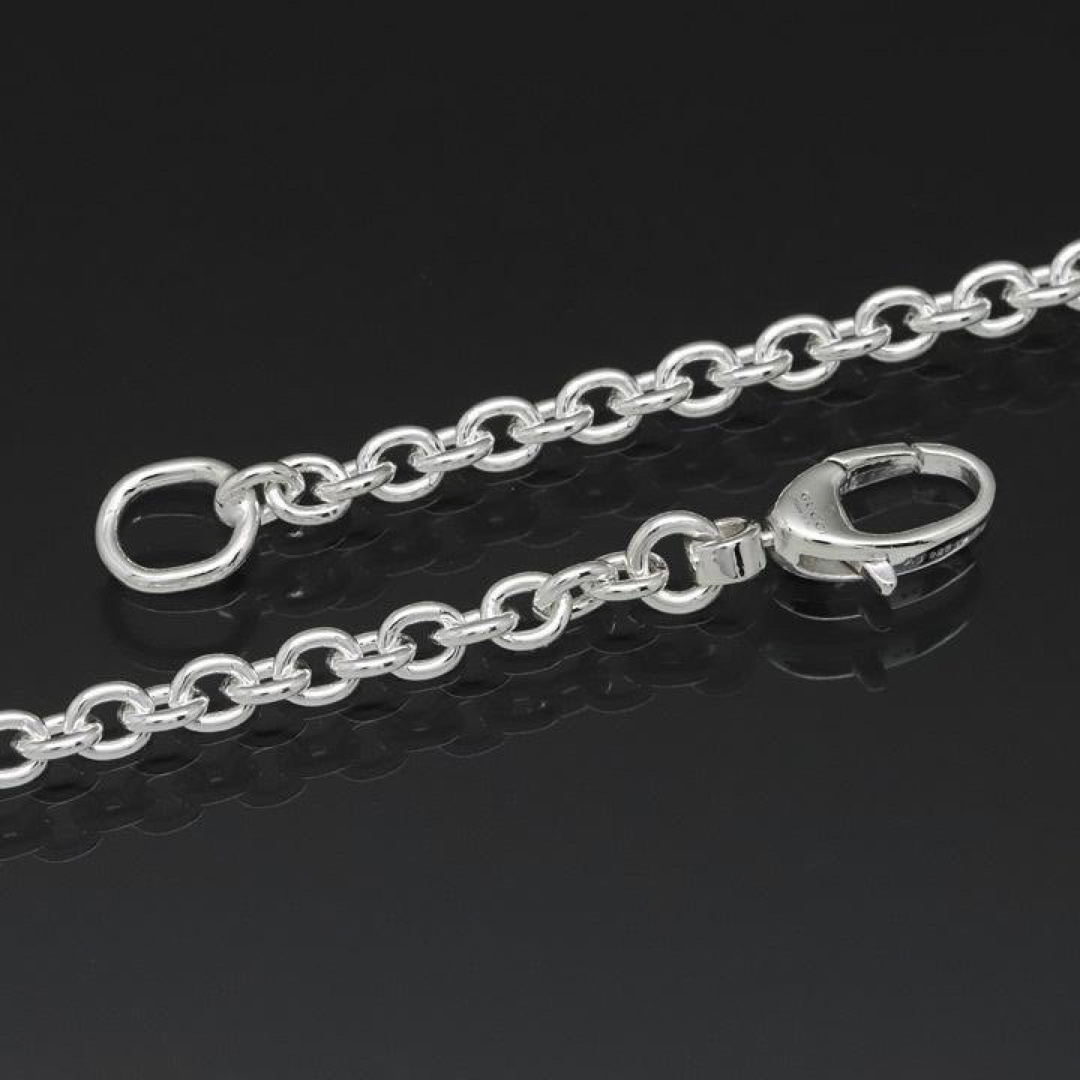 グッチ ネックレス Gロゴ Ag925 190484 J8400 8106 - ネックレス