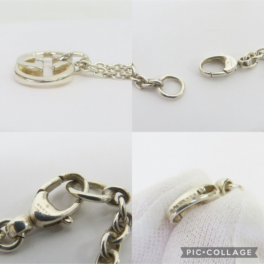 グッチ ネックレス Gロゴ Ag925 190484 J8400 8106 - ネックレス