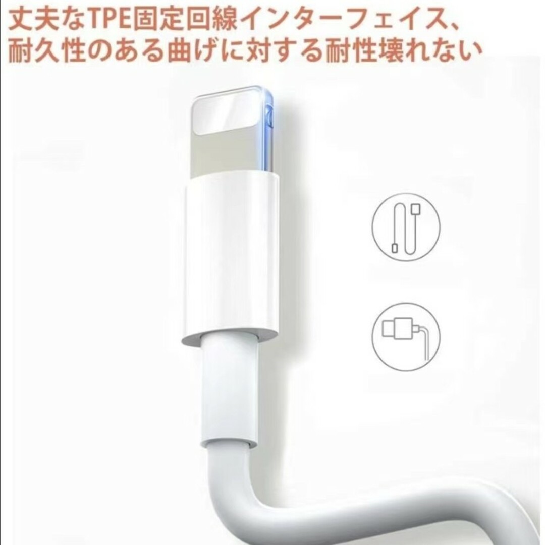 50本セットiPhone ライトニングケーブル 純正品質の格安！最強！ケーブル