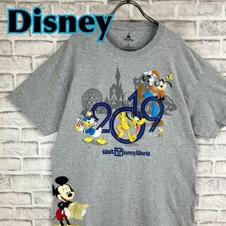 ディズニー(Disney)のDisney ディズニーパークス WDW 肉厚プリント Tシャツ 半袖 輸入品(Tシャツ/カットソー(半袖/袖なし))