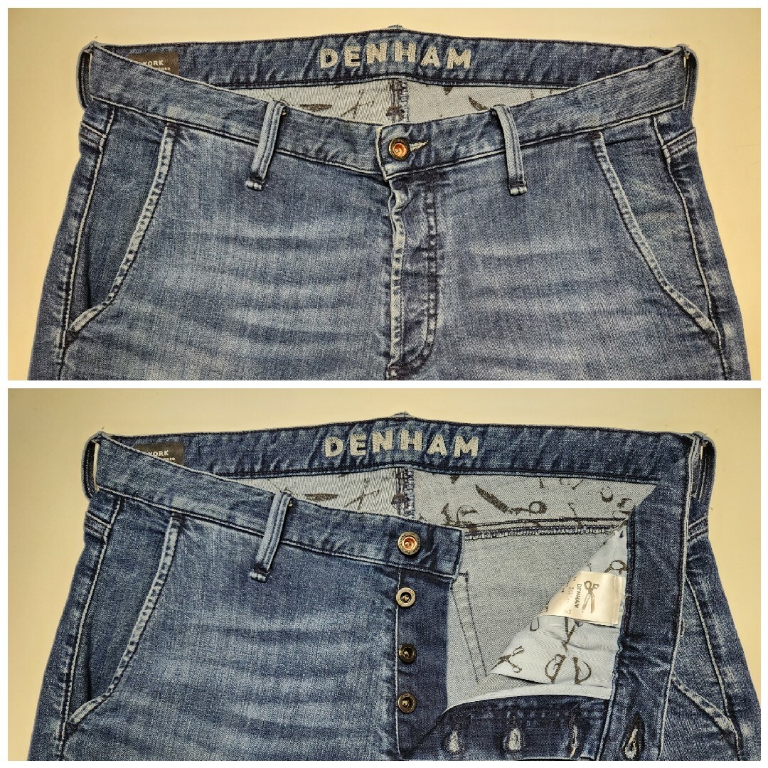 DENHAM(デンハム)の【美品】DENHAM　デンハム　YORK L　W32 メンズのパンツ(デニム/ジーンズ)の商品写真