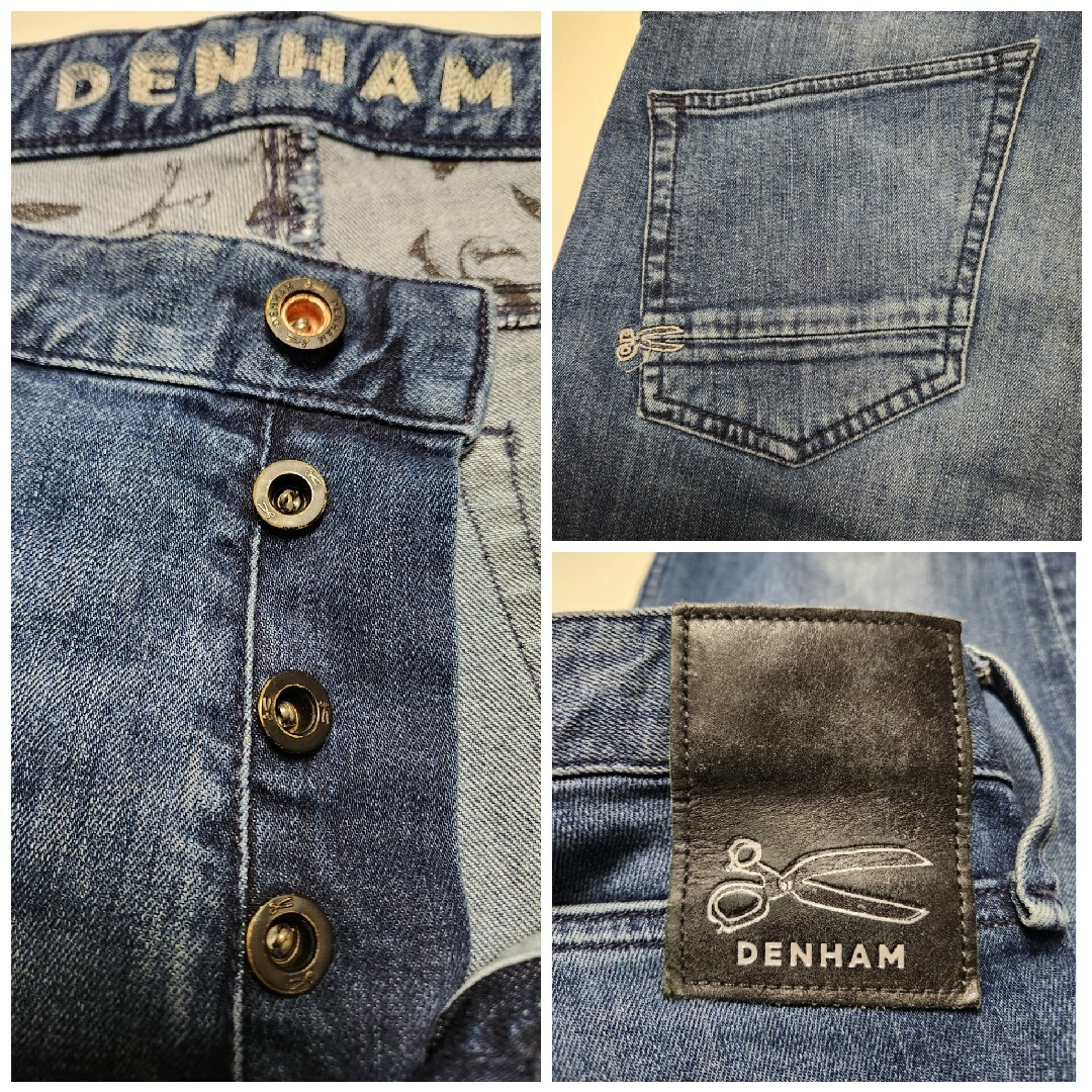 DENHAM(デンハム)の【美品】DENHAM　デンハム　YORK L　W32 メンズのパンツ(デニム/ジーンズ)の商品写真