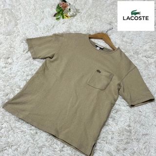 ラコステ(LACOSTE)の美品　LACOSTE Tシャツ　ワンポイント　Mサイズ(Tシャツ/カットソー(半袖/袖なし))