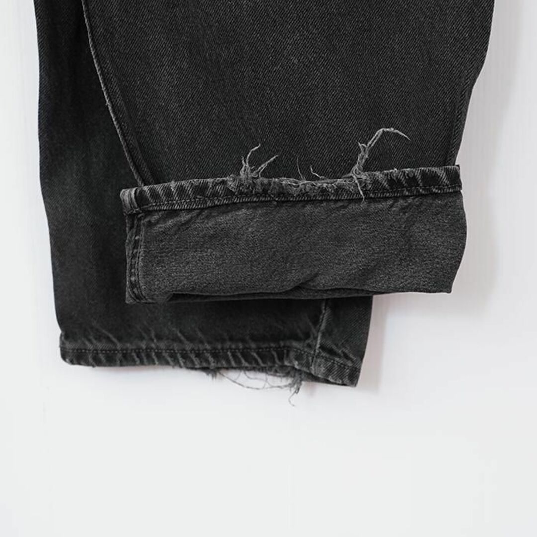 Levi's - 00s W42 リーバイス550 極太ブラックデニム バギーパンツ
