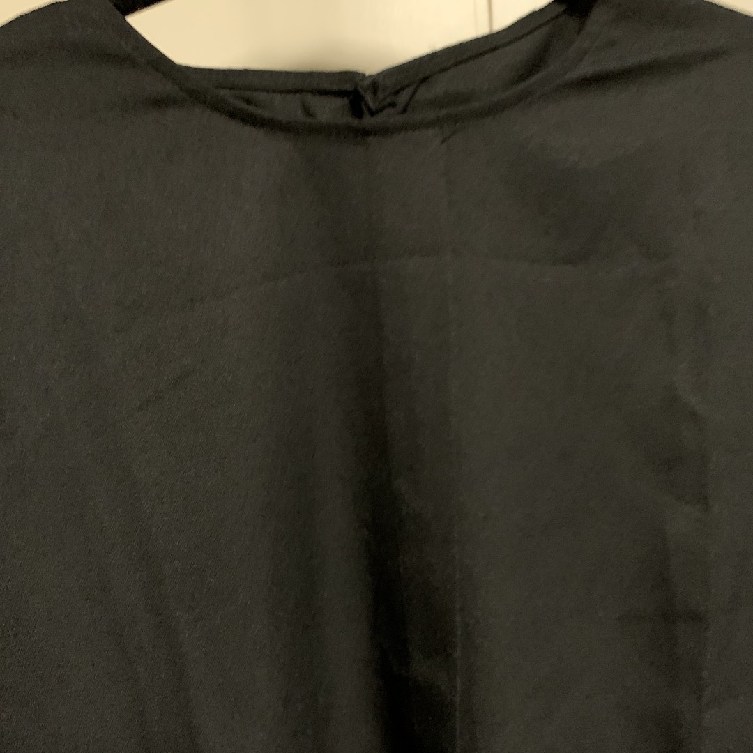 袖がドットシースルーのブラウス レディースのトップス(カットソー(長袖/七分))の商品写真