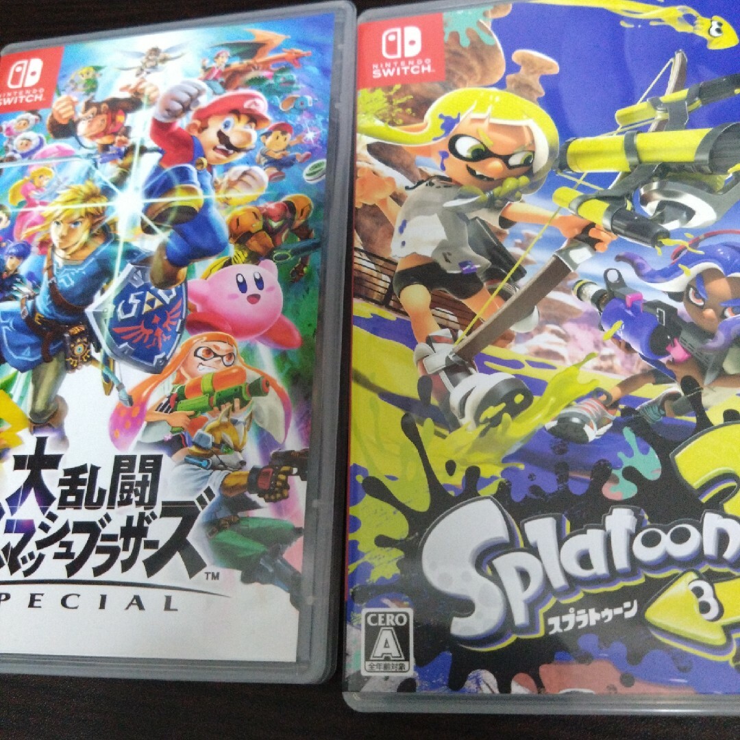 大乱闘スマッシュブラザーズSPECIAL＆スプラトゥーン3品発送（ネコポス