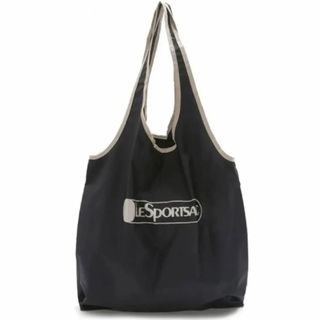 レスポートサック(LeSportsac)のLeSportsac レスポ　エコバッグ  黒　ショッピングバッグ(エコバッグ)