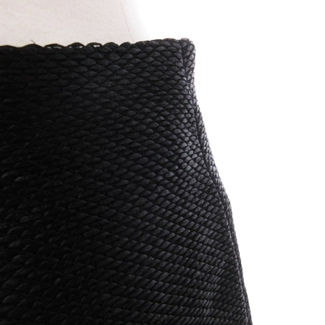 MOSCHINO(モスキーノ)のモスキーノ タイトスカート 膝丈 フォーマル バックファスナー 黒 42 M レディースのスカート(ひざ丈スカート)の商品写真