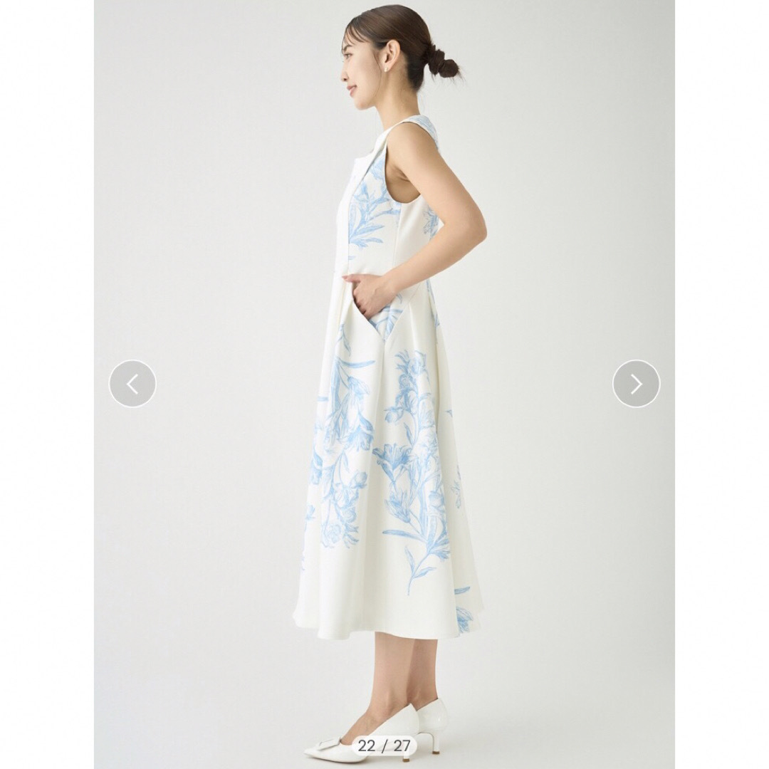 CELFORD - CELFORD セルフォード スカラネックワンピース WHT 38の通販