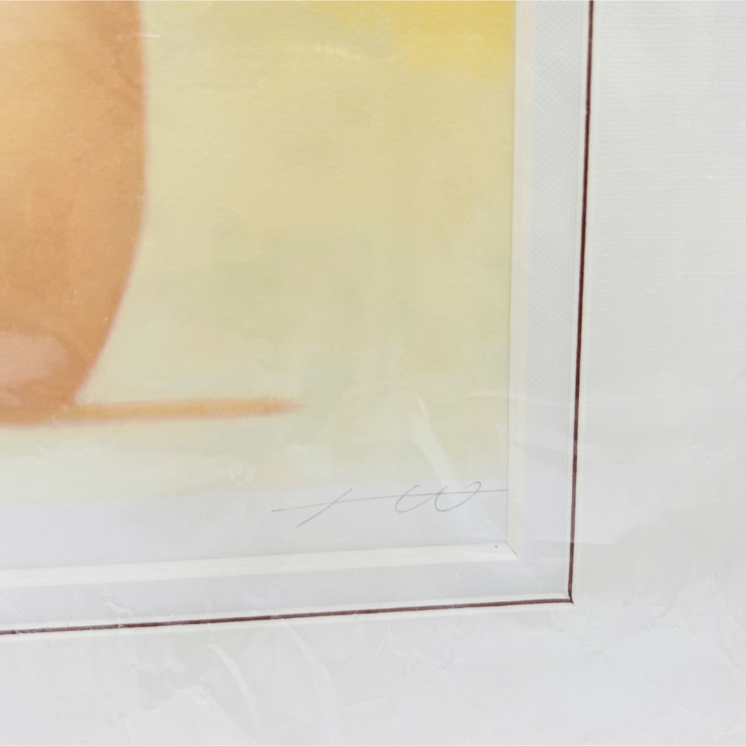 渡辺宏　「チョコレート色の幸せ」　絵 エンタメ/ホビーの美術品/アンティーク(絵画/タペストリー)の商品写真