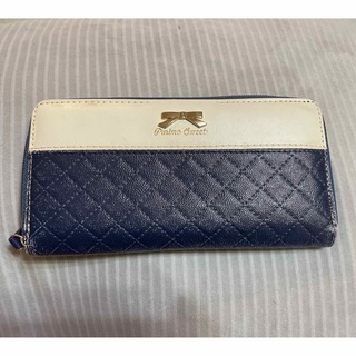 ミュウミュウ(miumiu)の長財布 可愛い シンプル 韓国 リボン(財布)