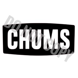 52 送料無料‼︎　CHUMS　チャムス　白　ステッカー キャンプ　(その他)