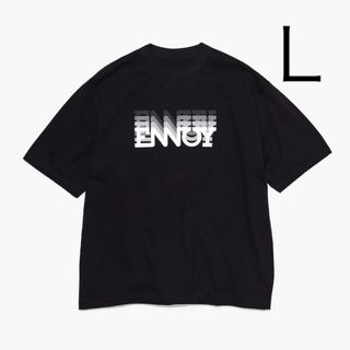 ワンエルディーケーセレクト(1LDK SELECT)のennoy エンノイ Tシャツ ティーシャツ black ブラック(Tシャツ/カットソー(半袖/袖なし))