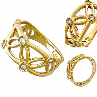 スタージュエリー STAR JUWELRY 星 リング 12号 K18 正規品 | ochge.org