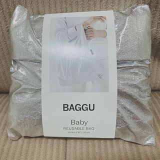 バグゥ(BAGGU)のBAGGU エコバッグ　メタリックシルバー(エコバッグ)