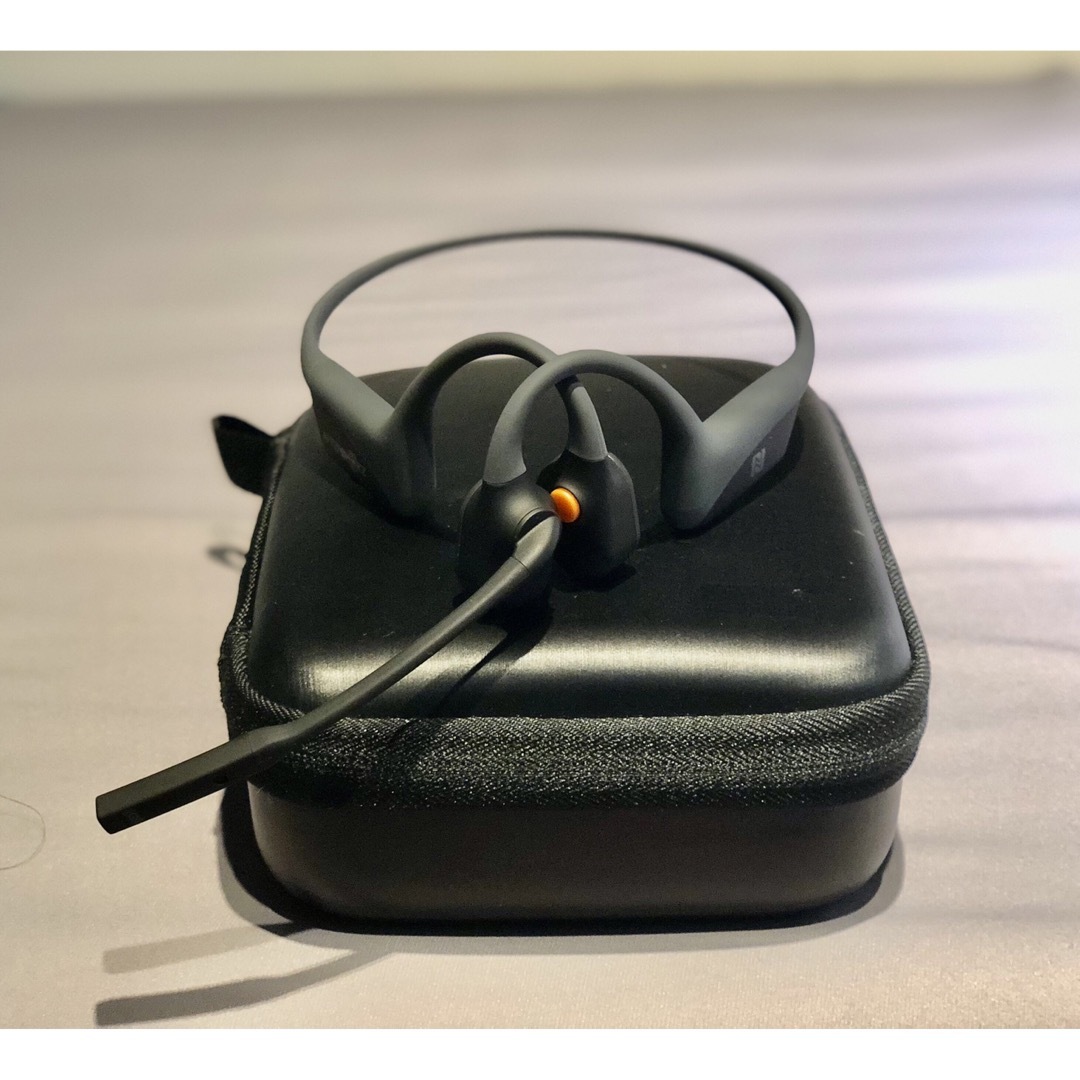 使用回数少ない美品】骨伝導 イヤホン AfterShokz OpenComm | mdh.com.sa