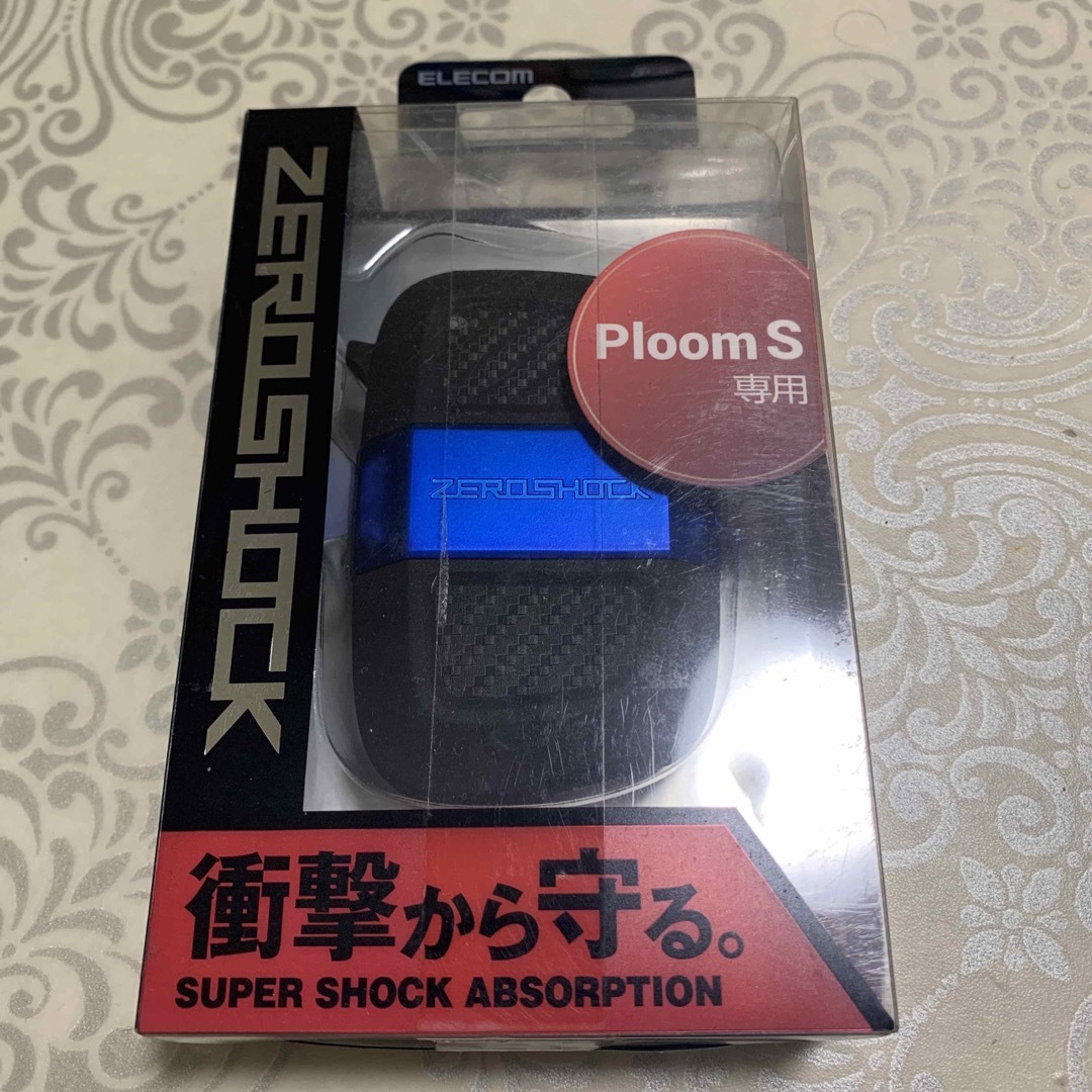 【未使用】 エレコム ZEROSHOCK Ploom S 専用 黒×青 | フリマアプリ ラクマ