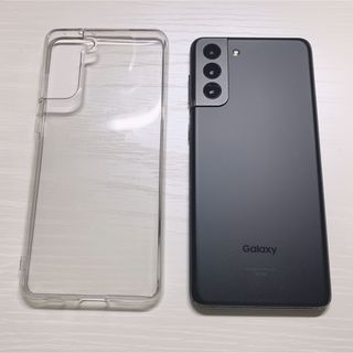 Galaxy - Galaxy S21+ 5G SCG10 ブラック 国内版 SIMフリー 本体の