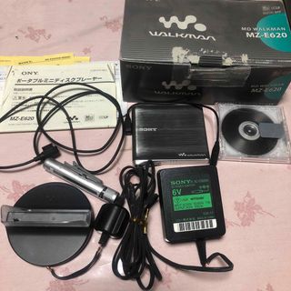 ウォークマン(WALKMAN)の【SONY】MDプレーヤー　ウォークマン　MZ-E620  MDLP対応(ポータブルプレーヤー)