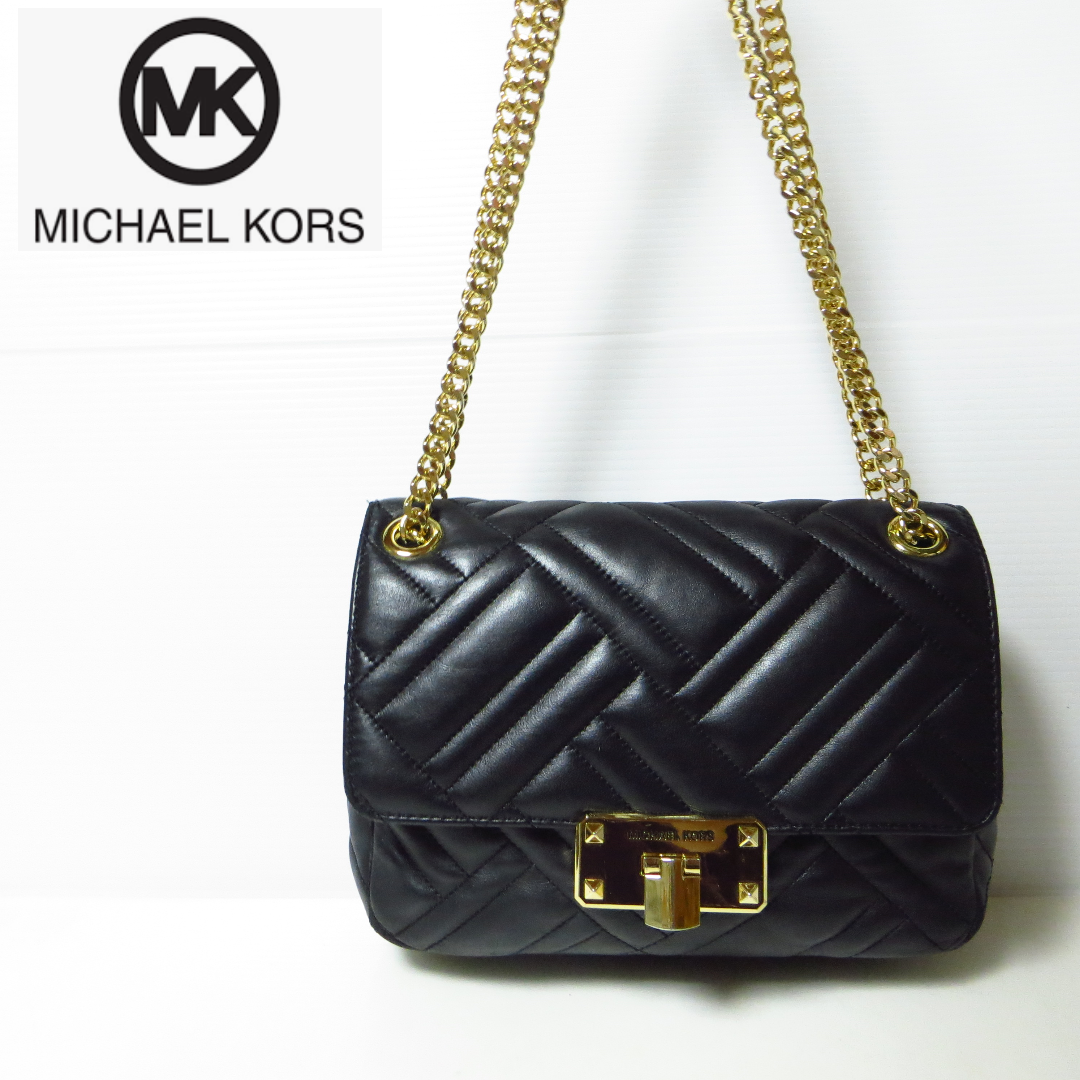 Michael Kors - 美品 マイケルコース キルティング レザー チェーン