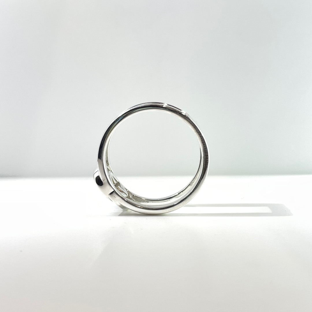 Gucci(グッチ)のGUCCI インターロッキングG ワイド ワイヤーリング#22 21号 メンズのアクセサリー(リング(指輪))の商品写真