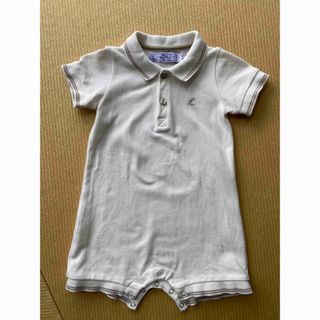 プチバトー(PETIT BATEAU)のプチバトー　半袖ロンパース(ロンパース)