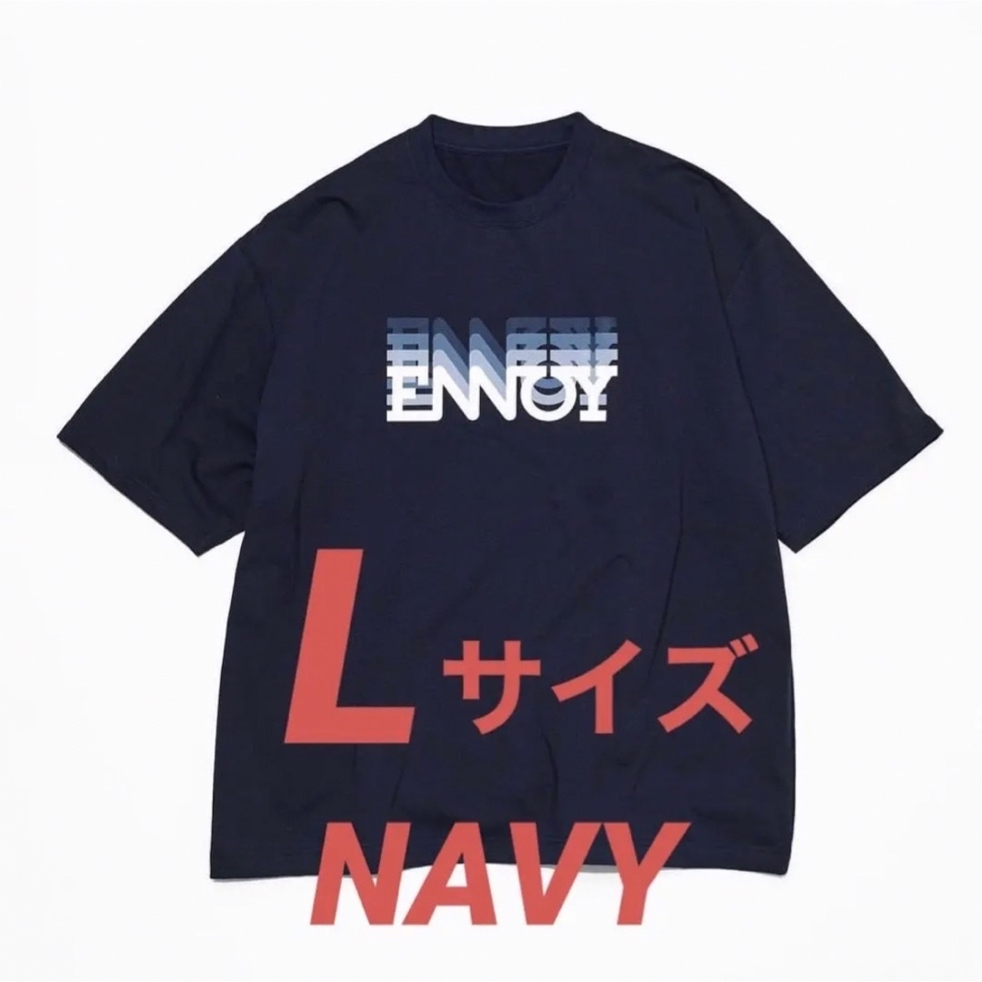 1LDK SELECT(ワンエルディーケーセレクト)のennoy ELECTRIC LOGO GRADATION SS TEE メンズのトップス(Tシャツ/カットソー(半袖/袖なし))の商品写真