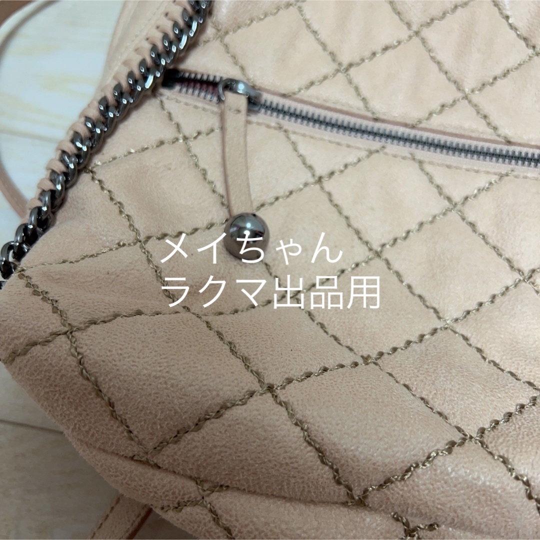 Stella McCartney - stella mccartney バックパック ピンクベージュ 美