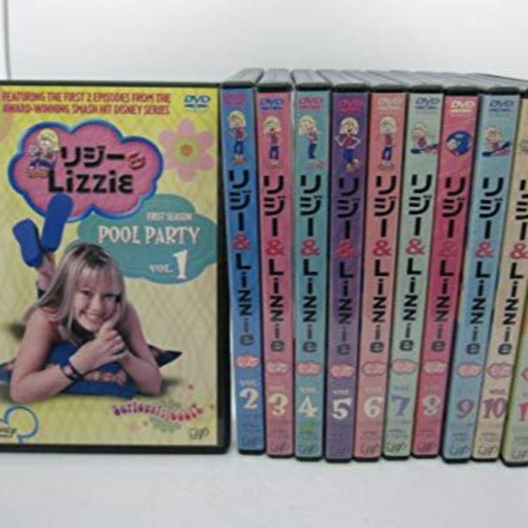 希少　Disney リジー\u0026Lizzie ファーストシーズン　dvd 全11巻