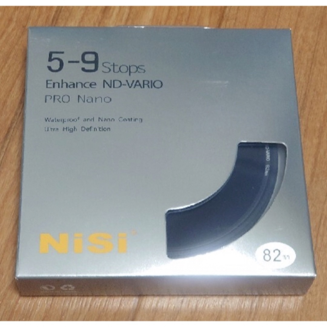 NiSi 可変NDフィルター VARIO 5~9 stops 82mm