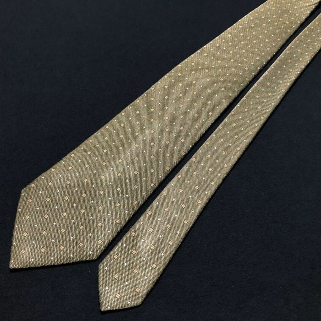 Mitsumine(ミツミネ)のミツミネ ドット ブラウン ネクタイ A103-D20 メンズのファッション小物(ネクタイ)の商品写真