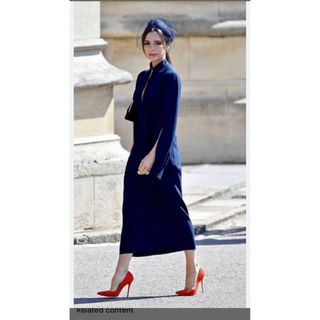 ヴィクトリアベッカム(Victoria Beckham)のVicvtoria beckham着用ワンピ(ひざ丈ワンピース)